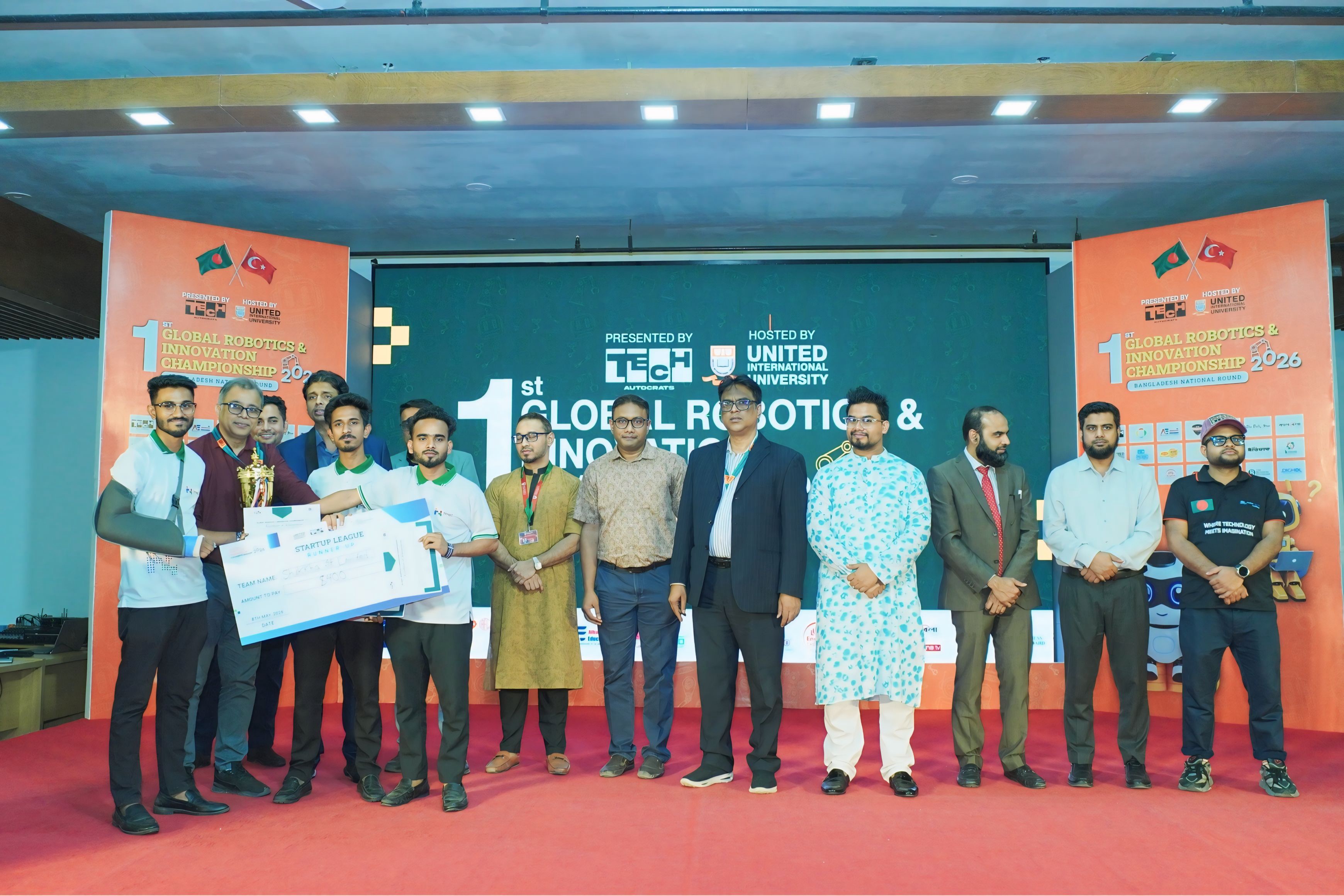 Shikkha IT Limited with the guests at the GRIC 2026 award ceremony